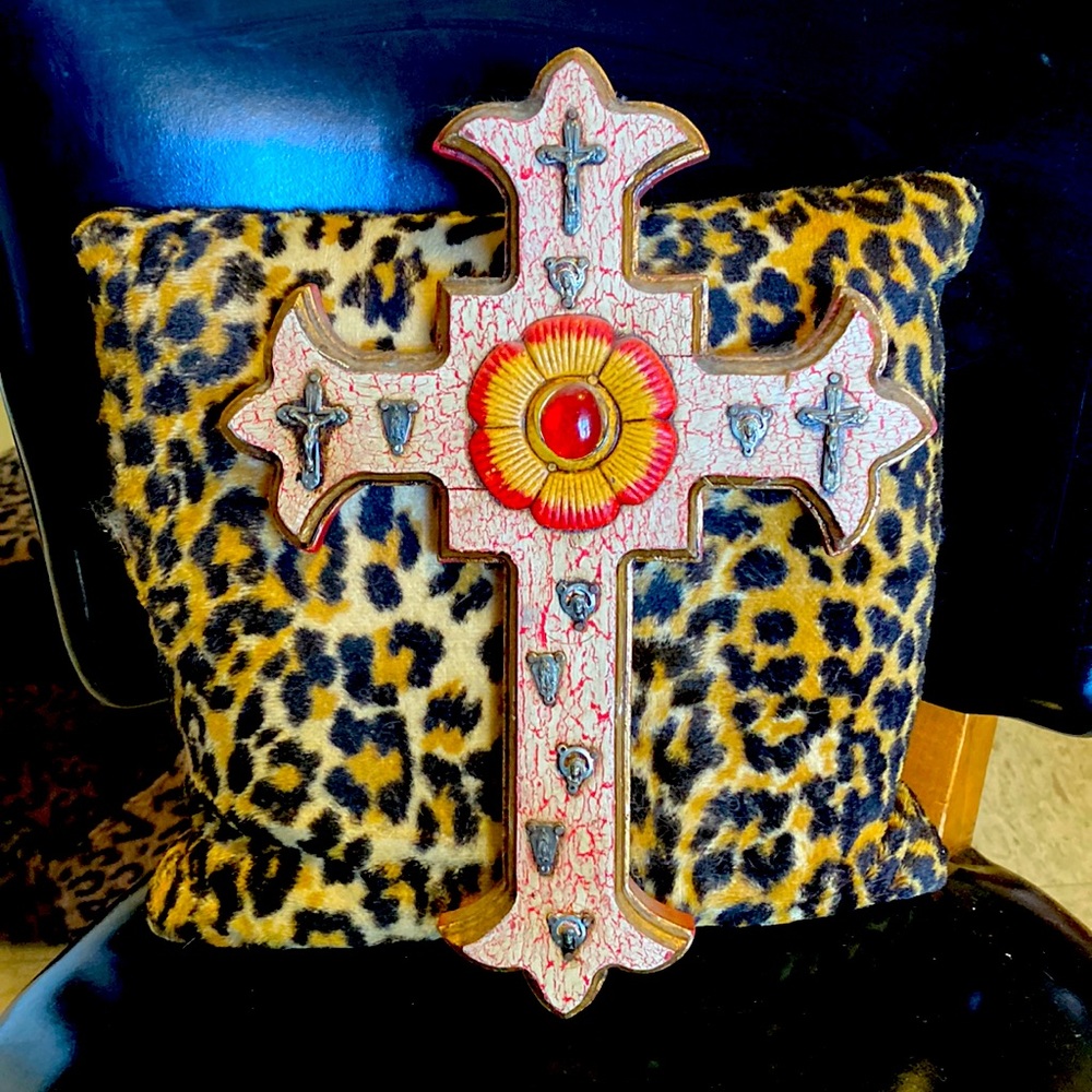 Decorative Mexican Wooden Cross